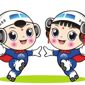 昨天2016.10.29，苏南硕放国际机场发布了新LOGO和吉祥物：一朵九瓣莲花，寓意机场服务