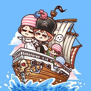 去年给吉林一家海盗船自助火锅店做的卡通形象以及一些活动主题插画……